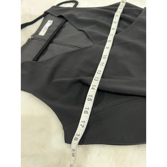 NWOT Ali & Jay Size L Sleeveless Slim Leg Asymmetrical Jumpsuit - Black MSRP$138 - Picture 4 of 12